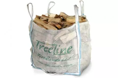 Bulk Bag of Softwood Logs Treeline Scotland