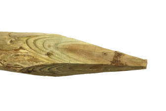 Heavy Pointed Peeled Round Stob 90 -110mm x 1.7m "Cundy"