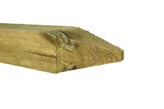 Pointed Square Post 100mm x 100mm x 1.5m