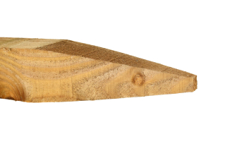 Pointed Square Post 100mm x 100mm x 1.65m