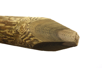 Peeled and Pointed Strainer 150-175mm x 2.4m