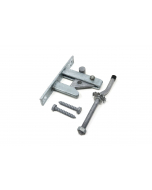 Field Gate Self-Locking Gate Catch Kit with Cranked Striker