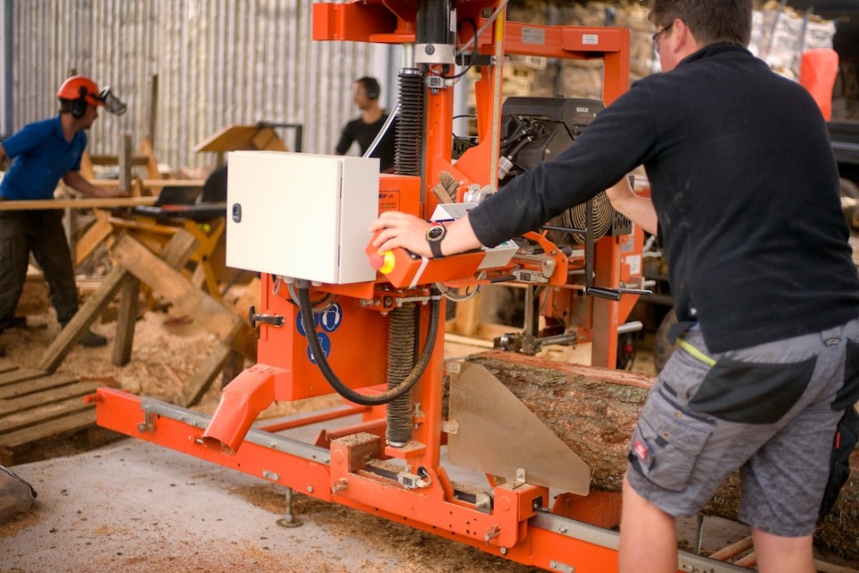 Timber Processing Timber Sawmilling Treeline Scotland